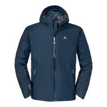 Schöffel Summer Trekking-Hiking Jacket 3-Layers Ryten (high multi-functionality, waterproof and windproof) dark blue Men